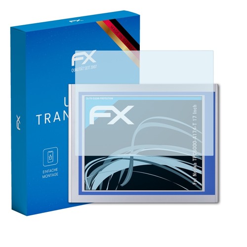 atFoliX 2x Displayschutzfolie für Nodka TPC6000-A174-T 17 Inch Schutzfolie klar - Afbeelding 1 van 8
