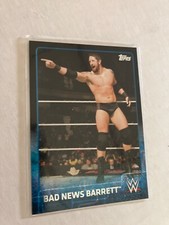 Wade Barrett Stuart Bennett 2015 topps black parallel wrestling card see scans