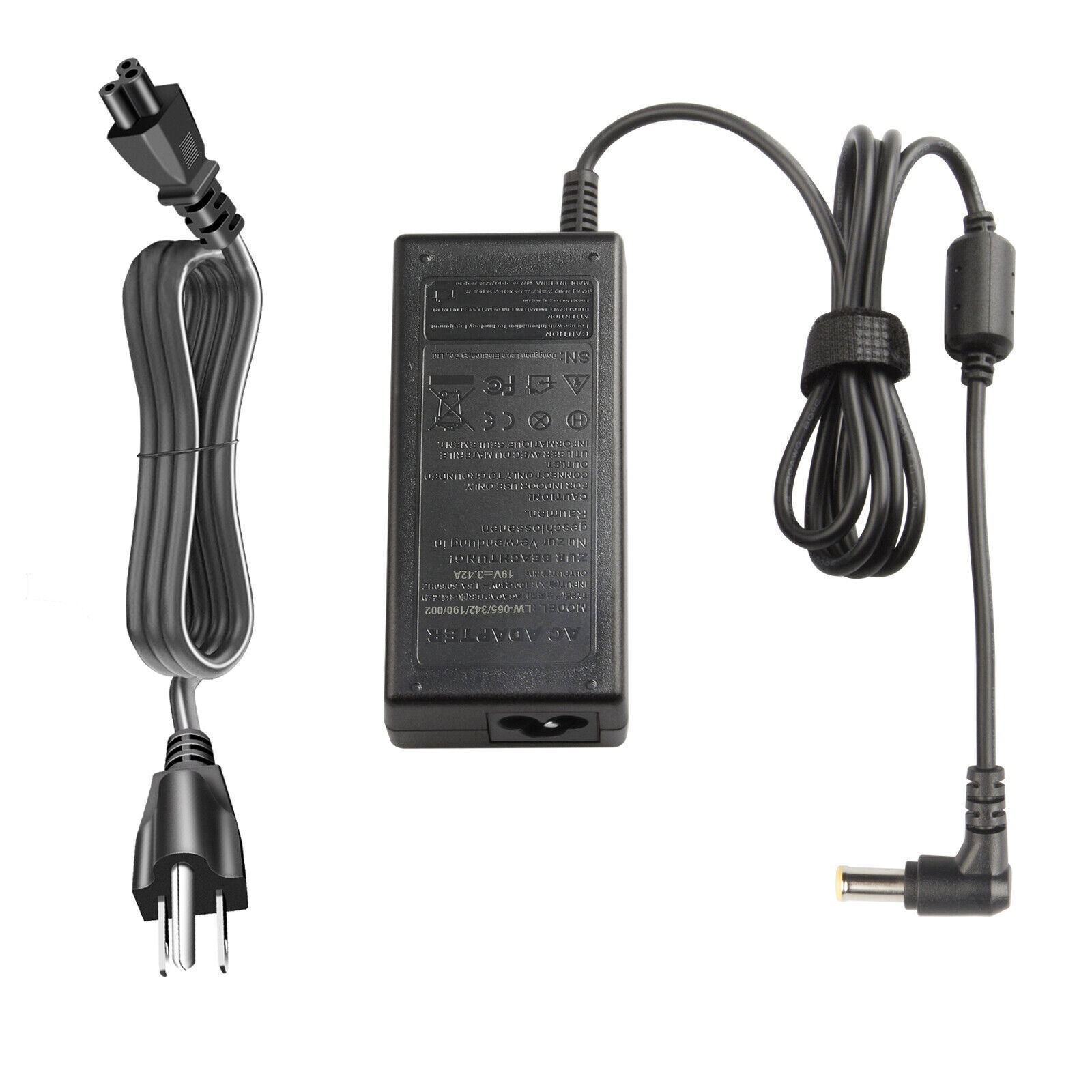 Universal 19V AC Adapter For Mattel Intellivision II & Other Consoles - 65W Power Supply