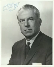 Robert T. Stafford - U.S. Senator Original Autograph 8x10 Signed Photo