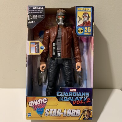 Marvel Guardians Of The Galaxy Vol 2 Music Mix 12'' Star-lord Action Figure