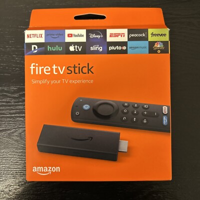 Amazon Fire TV Stick (3rd Gen.) FHD Media Streamer with Alexa Voice Remote (3rd