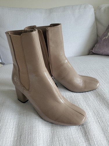 Zara Tan Beige ankle Boots 39 like in 