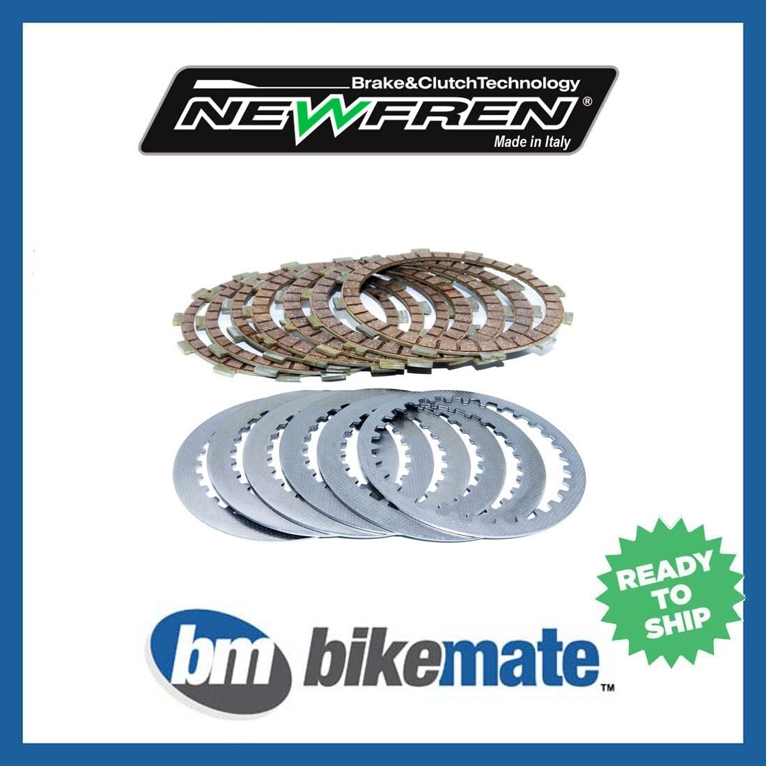 Clutch Friction Plates – Fits Honda TRX350FM TRX350TM Rancher 350 S 2000-2006 – Caltric