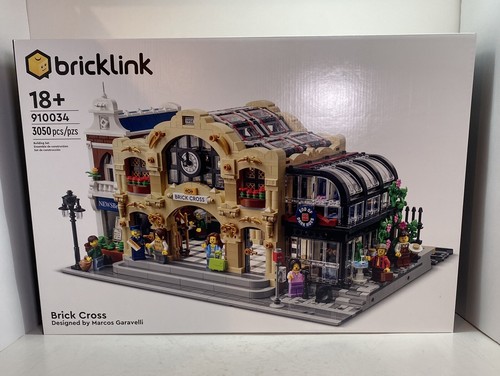 Lego Bricklink 910034 Brick Cross Train Station New In Box