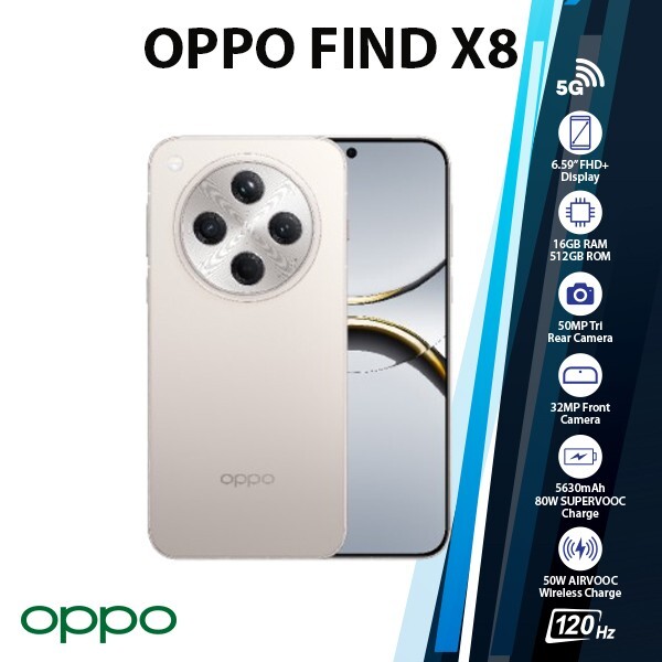 OPPO Find X8 本体 16GB 512GB OPPO Find X8 5G GLOBAL Ver. Android Cell Phone (Grey/16GB+