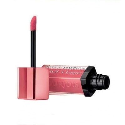 # 08 BABE IDOLE Bourjois Rouge Edition Aqua Laque Lippenstift Full Size NEU