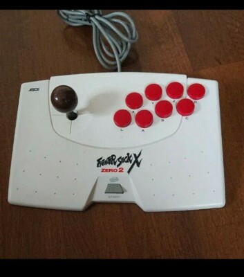 セガ・サターン ハード・ファイタースティックX ZERO 2 ASCII fighter stickX ZERO2 Sega Saturn from japan | eBay