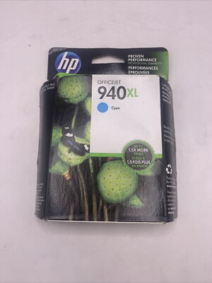 GENUINE HP 940XL Cyan Ink Cartridge (C4907AN) Expired
