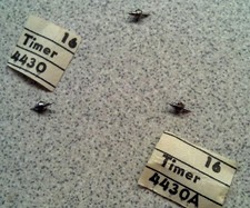 3 NOS Waltham 16s Timer 4430 Balance Staffs