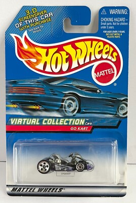 2000 Hot Wheels - Virtual Collection 151 - Go Kart - Mattel Wheels - 27117