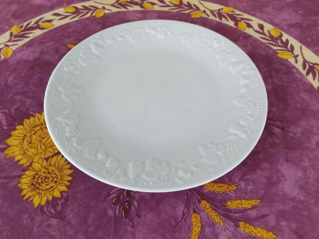 Plat à Gratin Porcelaine De Limoges Philippe Deshoulieres 35x24 - Occasion