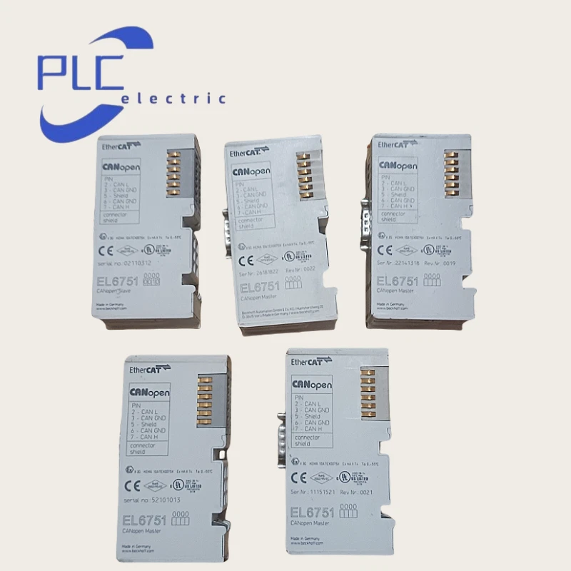 1PCS New EL6751 Beckhoff EtherCAT Terminal Module 1-channel Interface CANopen - Image 4 of 4