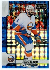 2017-18 O-Pee-Chee Royal Blue Cubes Nick Leddy 87/99 #63