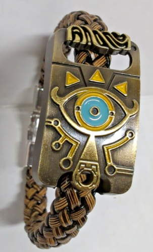 Ancient Knotted Sheikah Slate Bracelet Legend Of Zelda D7 - Picture 2 of 4