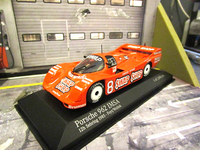 Porsche 962 C 12H Sebring 1985 Imsa #8 Foyt Wollek Swap Shop Sp Minichamps 1:43
