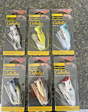 Cabelas Mean-eye Top Popper. Lot of 6 discontinued lures