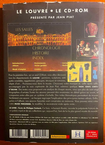 Livre d'Art & CD-Rom Pc/Mac Le LOUVRE - Photo 5/5