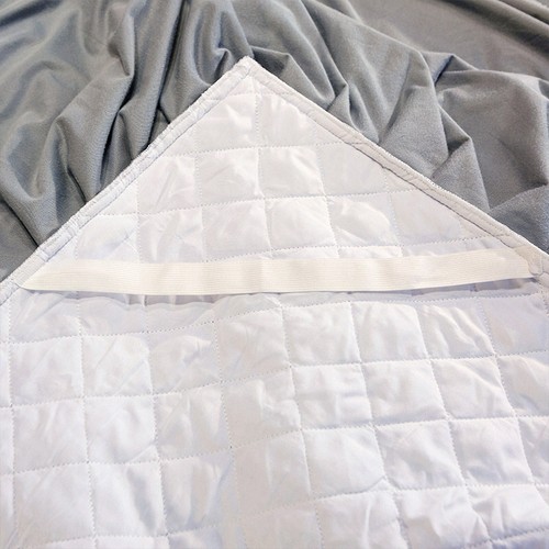 Qulited Velvet Lace Queen Bedspread Twin Full Fitted Bed Sheet Ruffles Skirt New - Picture 3 of 65