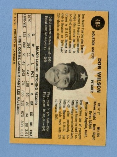 1971 OPC O-PEE-CHEE BASBALL YOU CHOOSE FROM LIST 227-752 *FLAT RATE S&H* HI #s - Picture 278 of 362