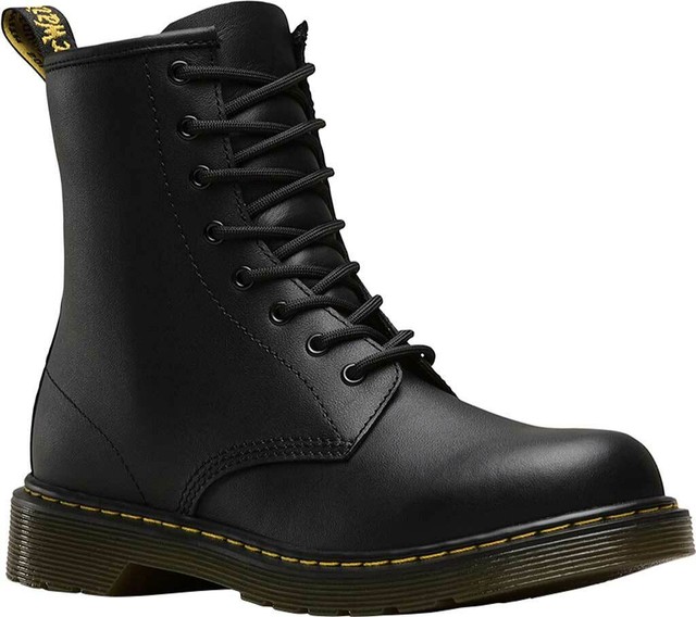 kids dr martens black