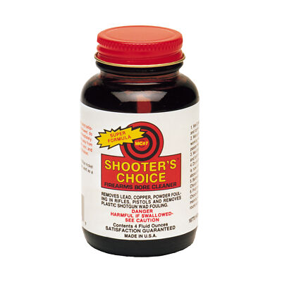Shooters Choice MC-7 Solvent 4oz Bore Cleaner f/Guns Conditioner Glass Bottle