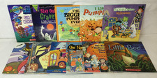 Lot of 11 Halloween Kids Picture Books - Variety Holidays Fall Spooky Ghosts 