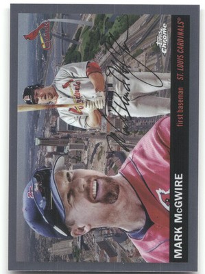 2025 Topps Chrome Platinum Mark McGwire #55CV-72 City Views