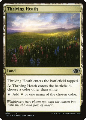 [MTG] Thriving Heath (824) (J22) NM