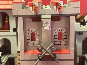 Lego kingdoms Castle 7946 Retired, No Minifigures, Castle Missing A Few Pieces.