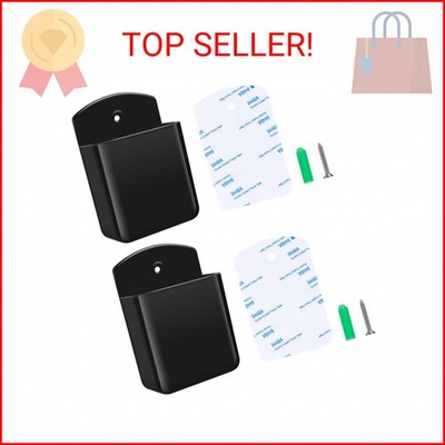 Aecsze 2 PCS Remote Control Holders Wall Mount, Self Adhesive TV Air Conditioner