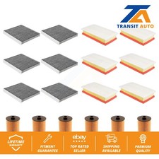 Air Cabin Engine Cartridge Oil Filters (18 Total) Kit For Volkswagen Atlas Cross