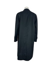 Vintage Burberry Car Coat Black Size 48 M Men Mantel Burberrys Trenchcoat