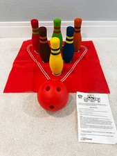 Gamenamics Fun Bowling -Kids Indoor/Outdoor Foam Bowling Set - Mini 6 Pin /Ball