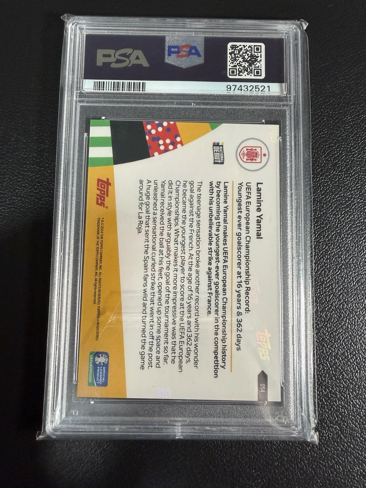 Topps Lamine Yamal 5-Card Graded Lot Now Euro/UCL Finest UCC Rookie 24-25 view 5