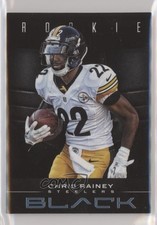 2012 Panini Black Rookie Platinum 14/25 Chris Rainey #118 fm0