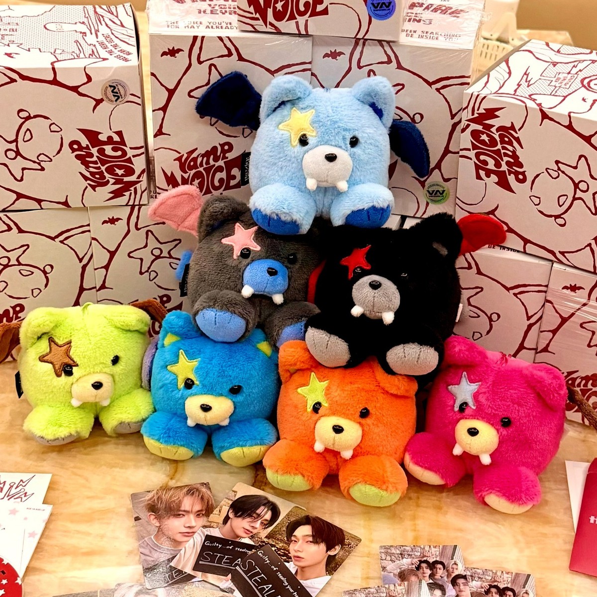 Official ENHYPEN HEESEUNG Voice Keyring plush toy THE SIN VANISH