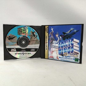 Sega Saturn Soft Sonic Wings Special Used