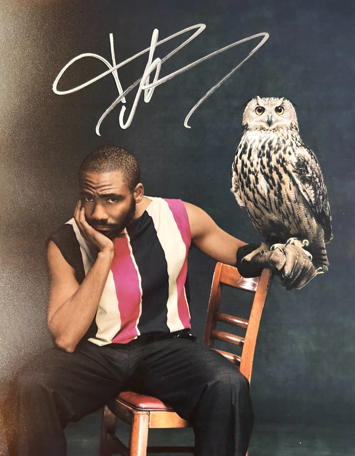 DONALD GLOVER (Childish Gambino) Signed 8x10" Autograph Original Authentic w/COA