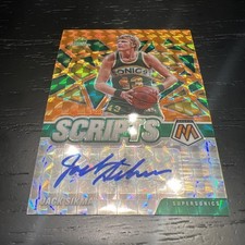20-21 Mosaic Scripts Orange Holo Jack Sikma