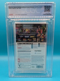 Marvel vs Capcom Fighting Collection Graded CGC 9.9 A++ Nintendo Switch NOT WATA