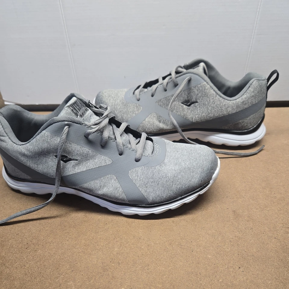 NEW Everlast Sport Men's Grey/ White Lace-up Sneakers US 10M - Image 3 of 4
