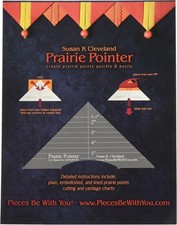 Prairie Pointer Pressing Tool for Easy Prairie Points Quilting Crafts USA Made