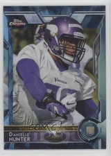 2015 Topps Chrome Rookies Hot Box Blue Diamond Refractor Danielle Hunter a6i