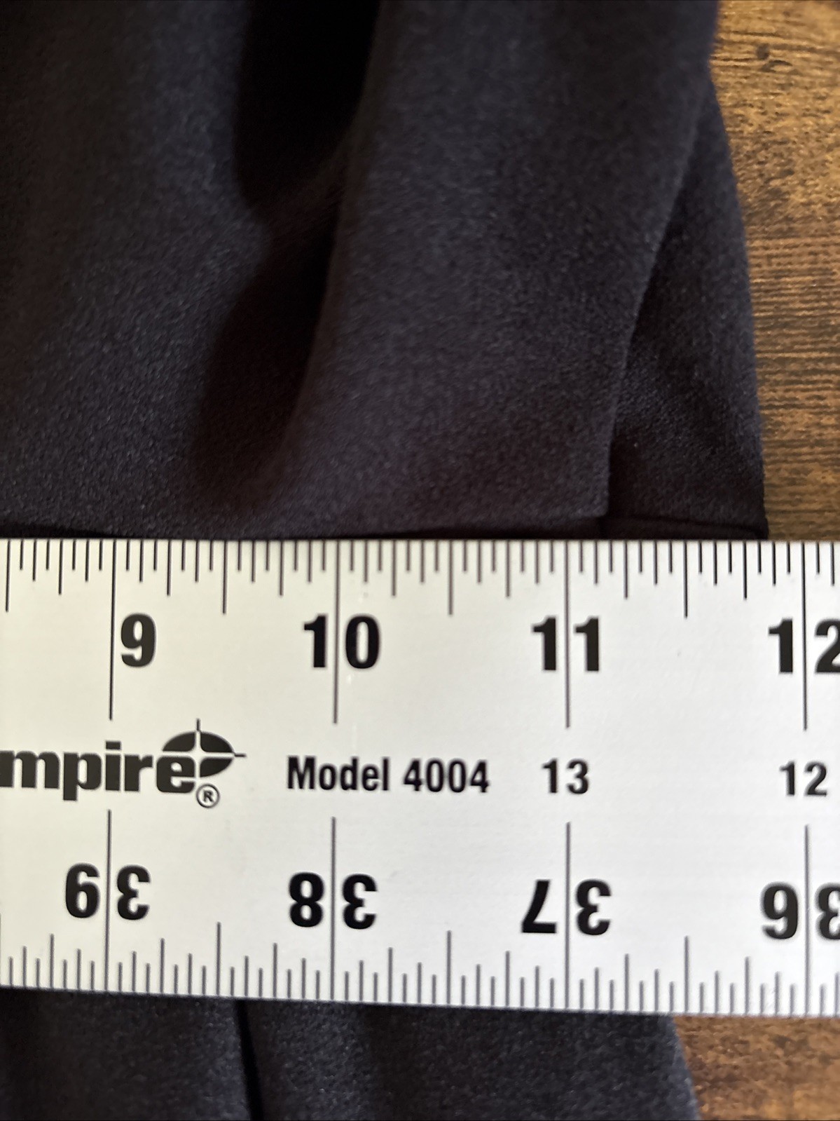 Rewash Dress Pants Womens L 9/11 Black Pleated Front High Rise Wide Flare Leg