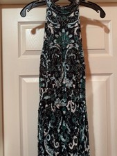 Sherri Hill Designer Dress entirely beaded with built in bustle