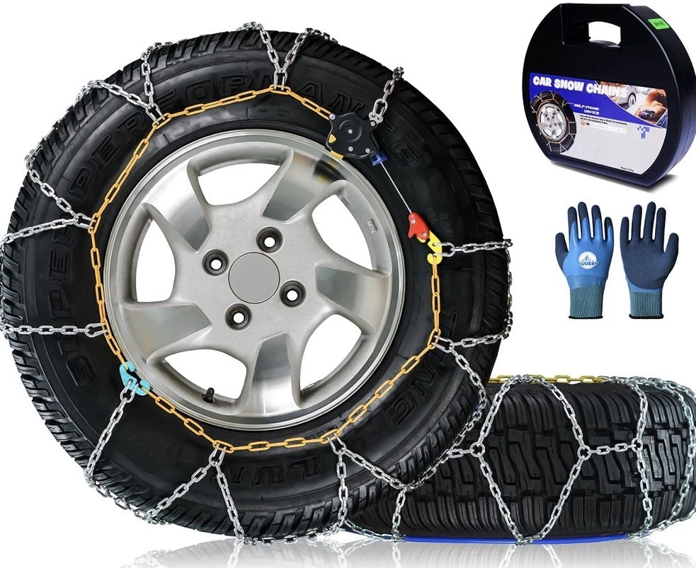 SNOW CHAINS EASY INTALLATION TIRE CHAINS HKN-150 SET OF 2 -Pick Up - SUV-sedan