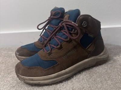 Merrell Womens Ontario 85 Mesh Mid WP Boots Size 4M Trail Hiking Shoes