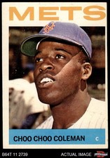 1964 Topps #251 Choo Choo Coleman Mets 5 - EX
