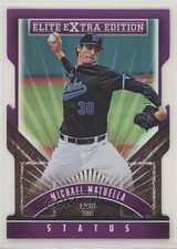 2015 Panini Elite Extra Edition Status Purple Die-Cut /150 Michael Matuella 0c2